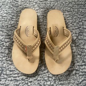 Rainbow Sandals Woven Strap Men’s Small